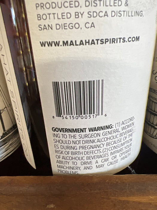 Malahat Spirits Co. Bourbon Whiskey Finished in Coffee Barrels (750mL)