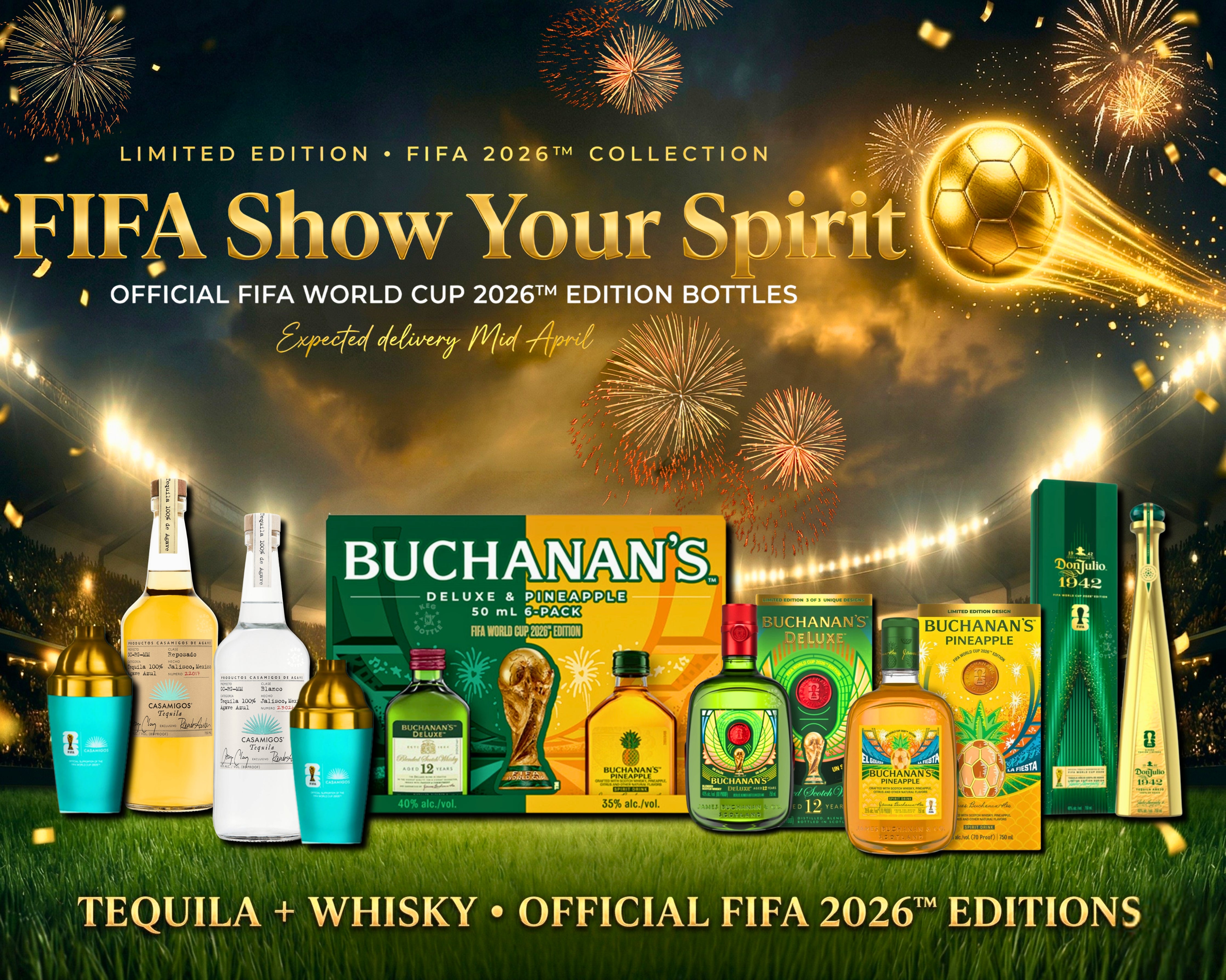 FIFA 2026 Limited Edition Spirits Collection