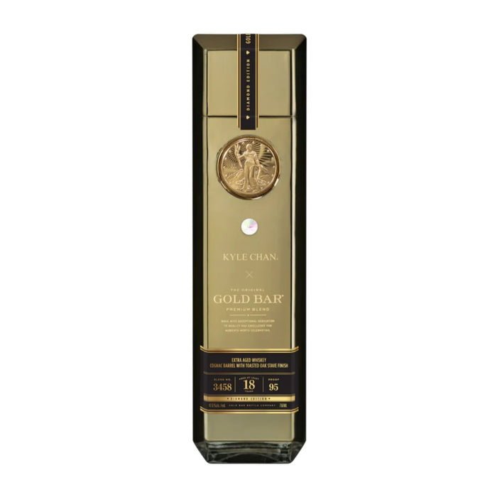 Gold Bar 18 Year Diamond Edition Cognac Barrel With Toasted Oak Finish Bourbon Whiskey (750mL)