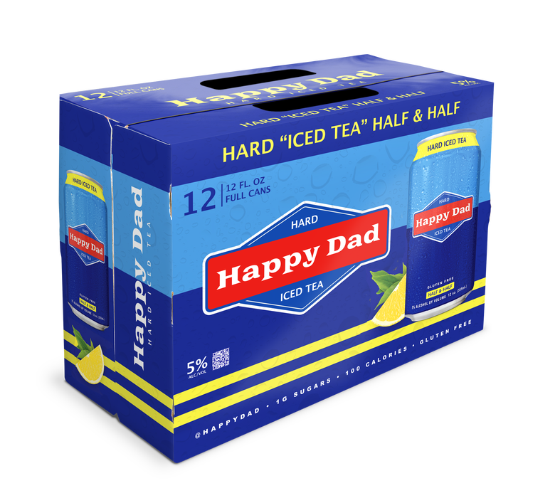 Happy Dad Hard Ice Tea Half and Half (12 Pack)