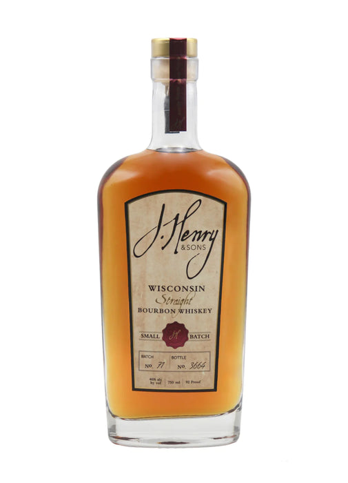 J. Henry and Sons Wisconsin Bourbon (750 ml)