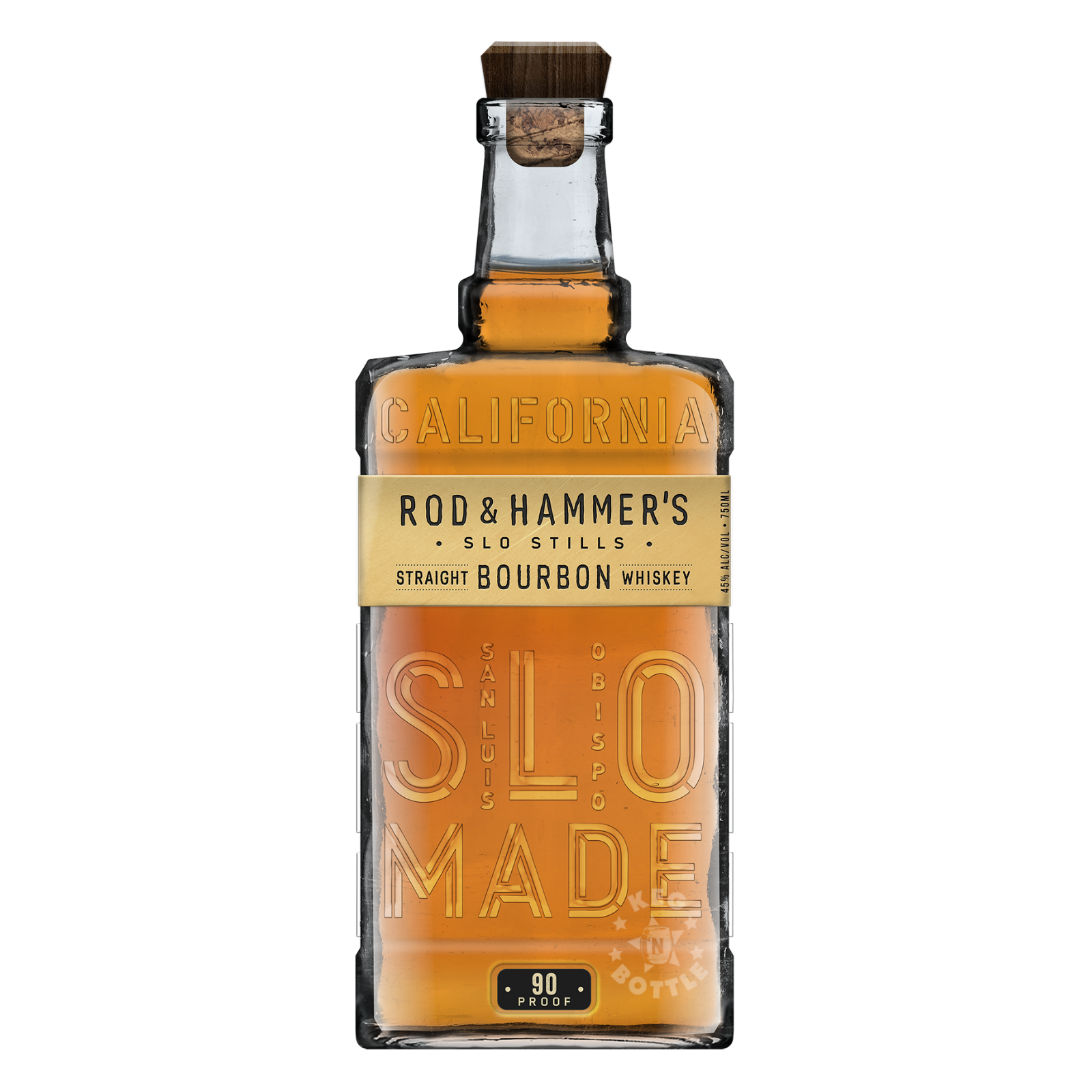 Rod & Hammers Slo Stills Straight Bourbon Whiskey (750 ml)