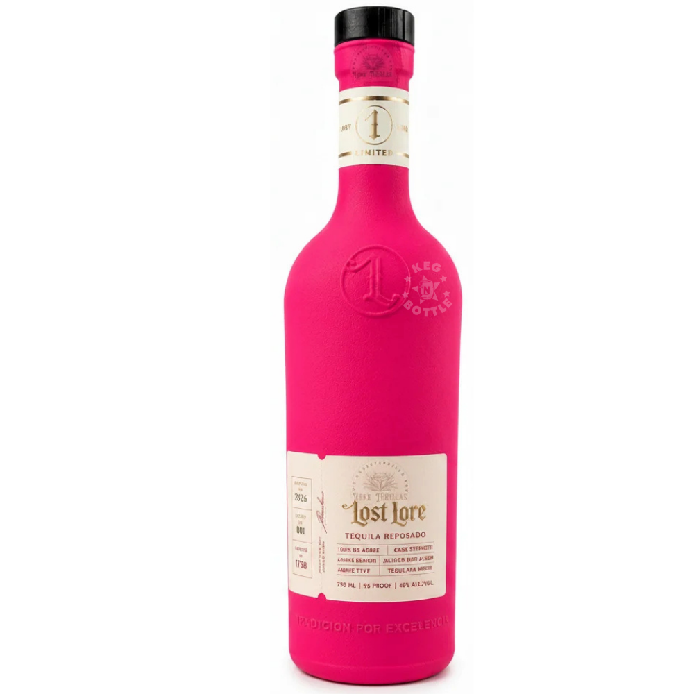 Lost Lore Poca Madre Vol. 2 Limited Edition Reposado Tequila 750mL bottle at 48% ABV from Jalisco, Mexico.