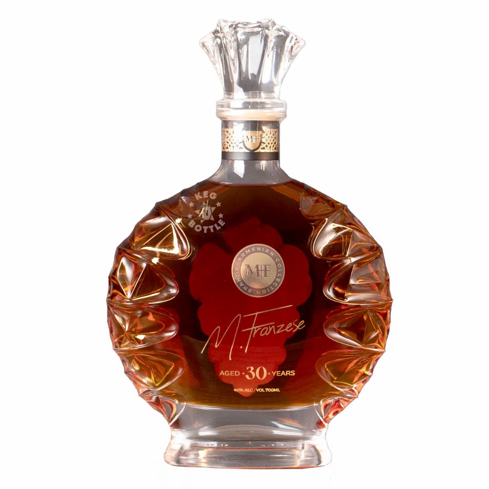 M. Franzese Armenian Collection 30 Year Old Brandy 700ml decanter bottle
