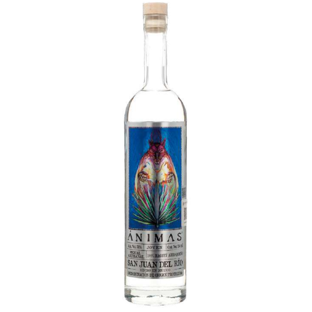 Mezcal Ánimas Arroqueño artisanal Oaxaca mezcal 750mL bottle.