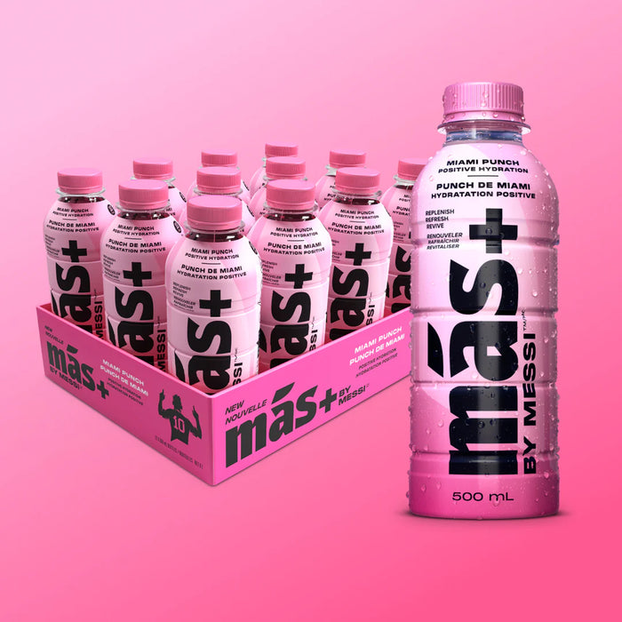 Messi's MAS+ Miami Punch Positive Hydration (12pk)