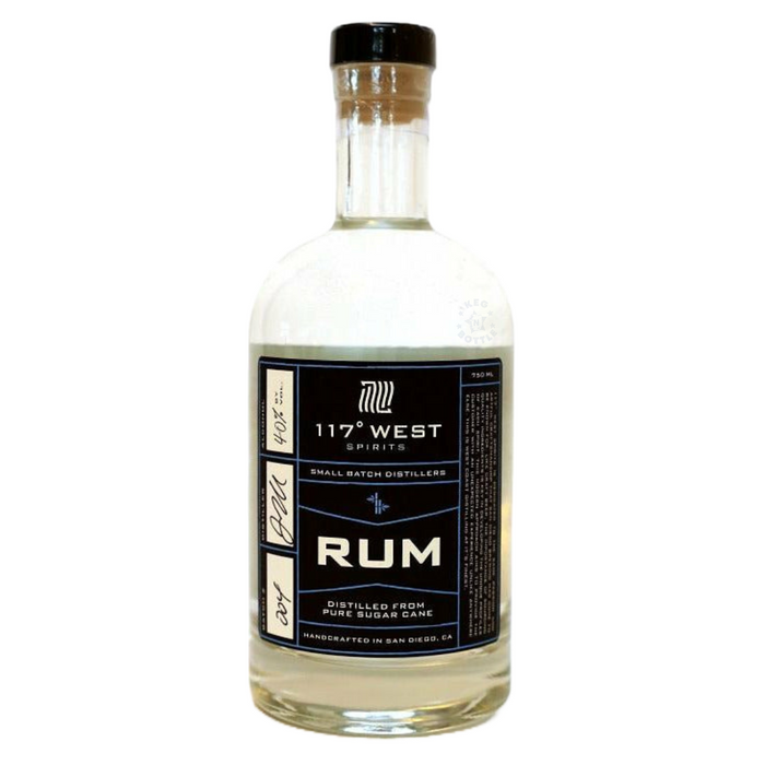 117° West Small Batch Rum (750 ml)