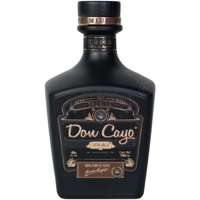 Don Cayo Extra Anejo Black Tequila (750 ml)
