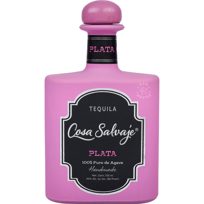 Cosa Salvaje Plata Pink Tequila (750 ml)