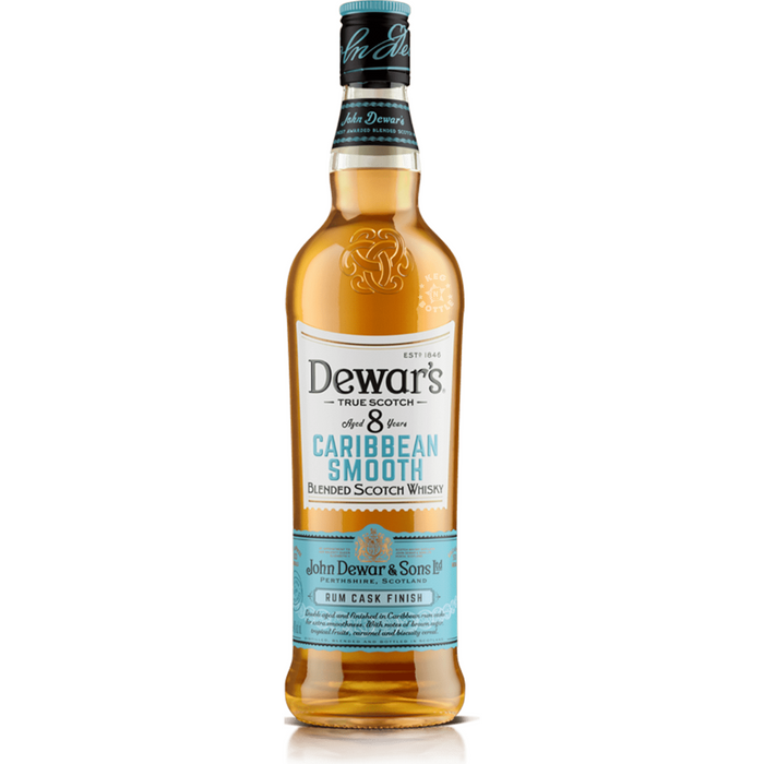 Dewar's Caribbean Smooth 8 Year Rum Cask Finish Scotch Whiskey (750 ml)