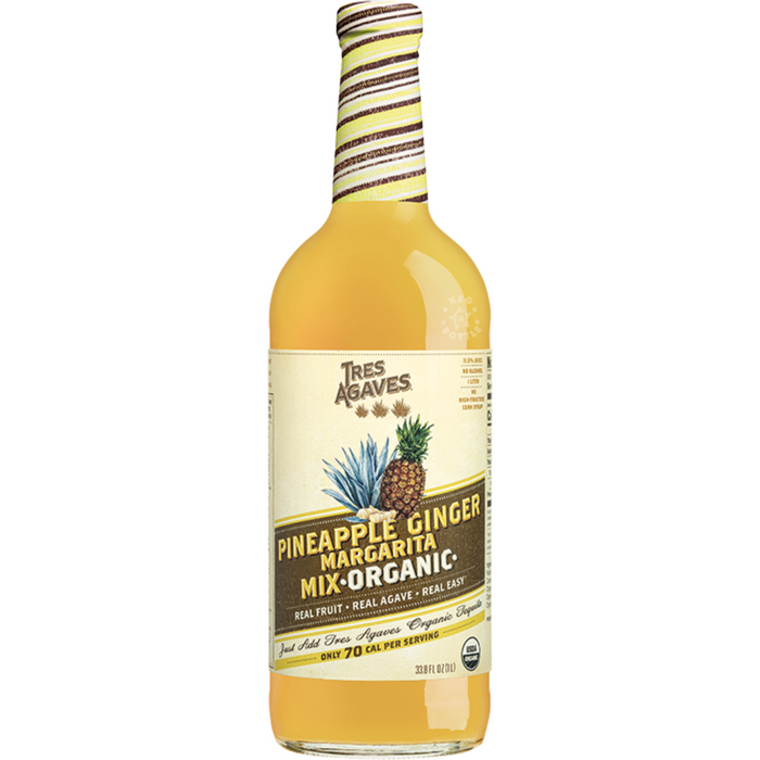 Tres Agaves Organic Pineapple Ginger Margarita Mix (1 L)