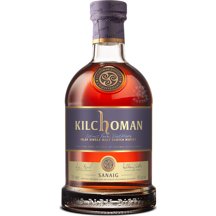 Kilchoman Sanaig Islay SIngle Malt Scottish Whisky (750 ml)
