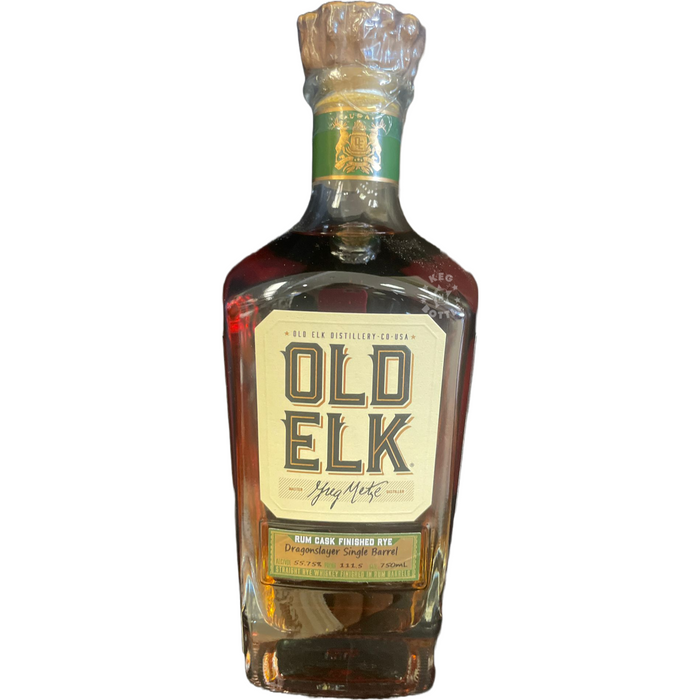 Old Elk Rum Cask Finished Rye KNB x Dragonslayer Barrel Pick (750 ml)