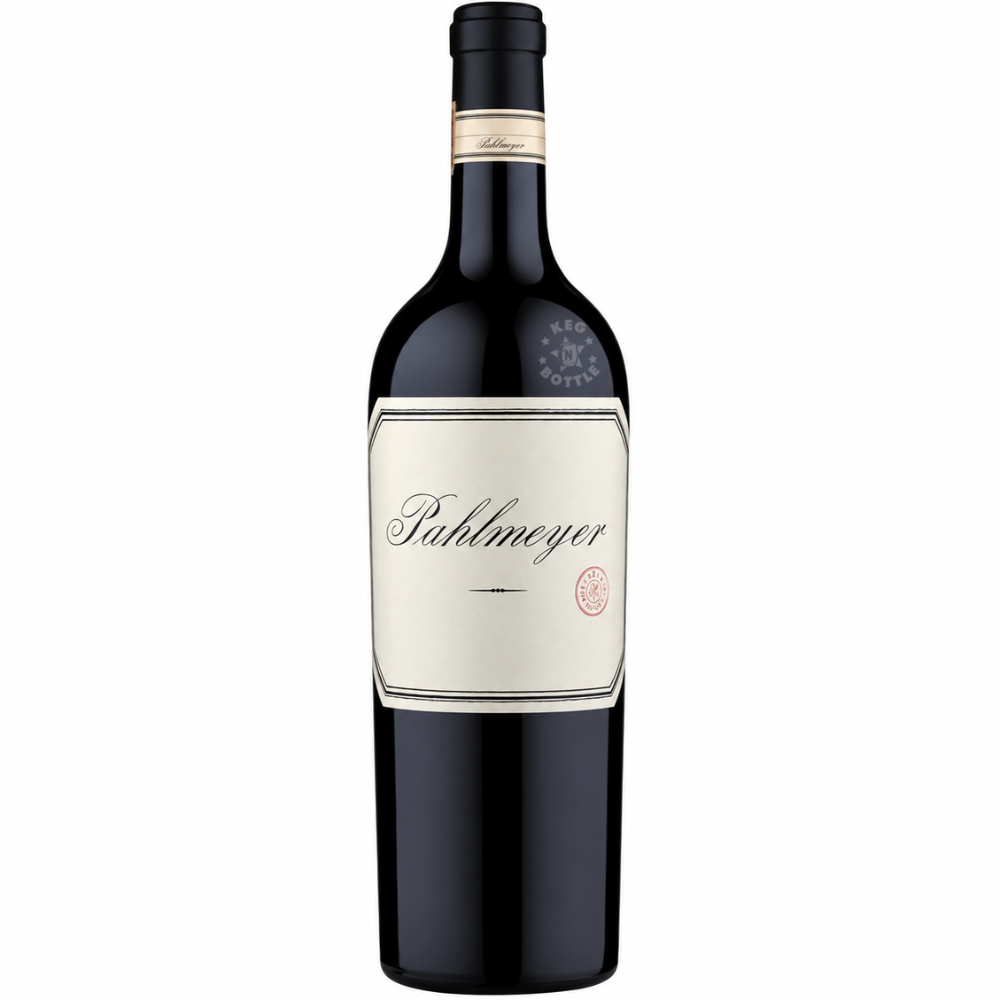 Pahlmeyer Proprietary Red Wine 750mL bottle, a premium Napa Valley proprietary blend recognized as a #1 rated wine by James Suckling.