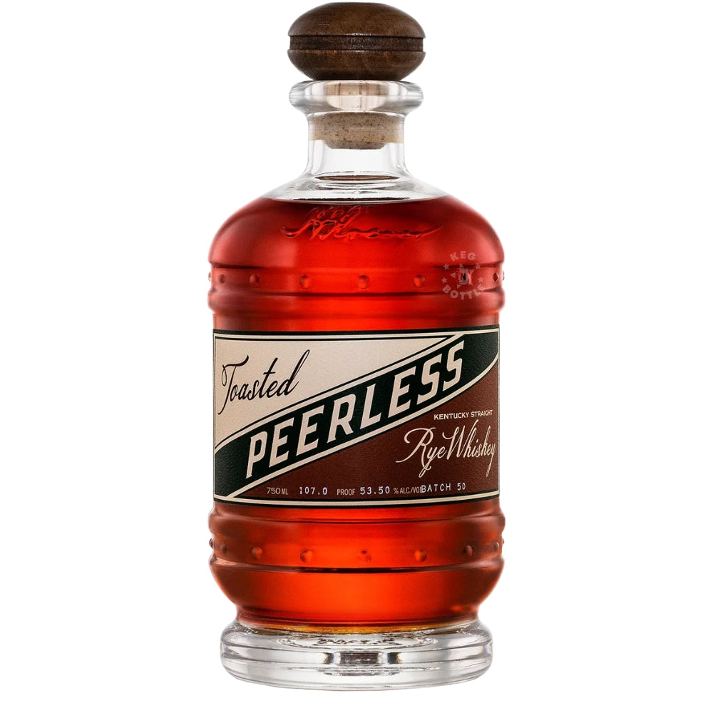 Peerless Toasted Barrel Finish Kentucky Straight Rye Whiskey bottle