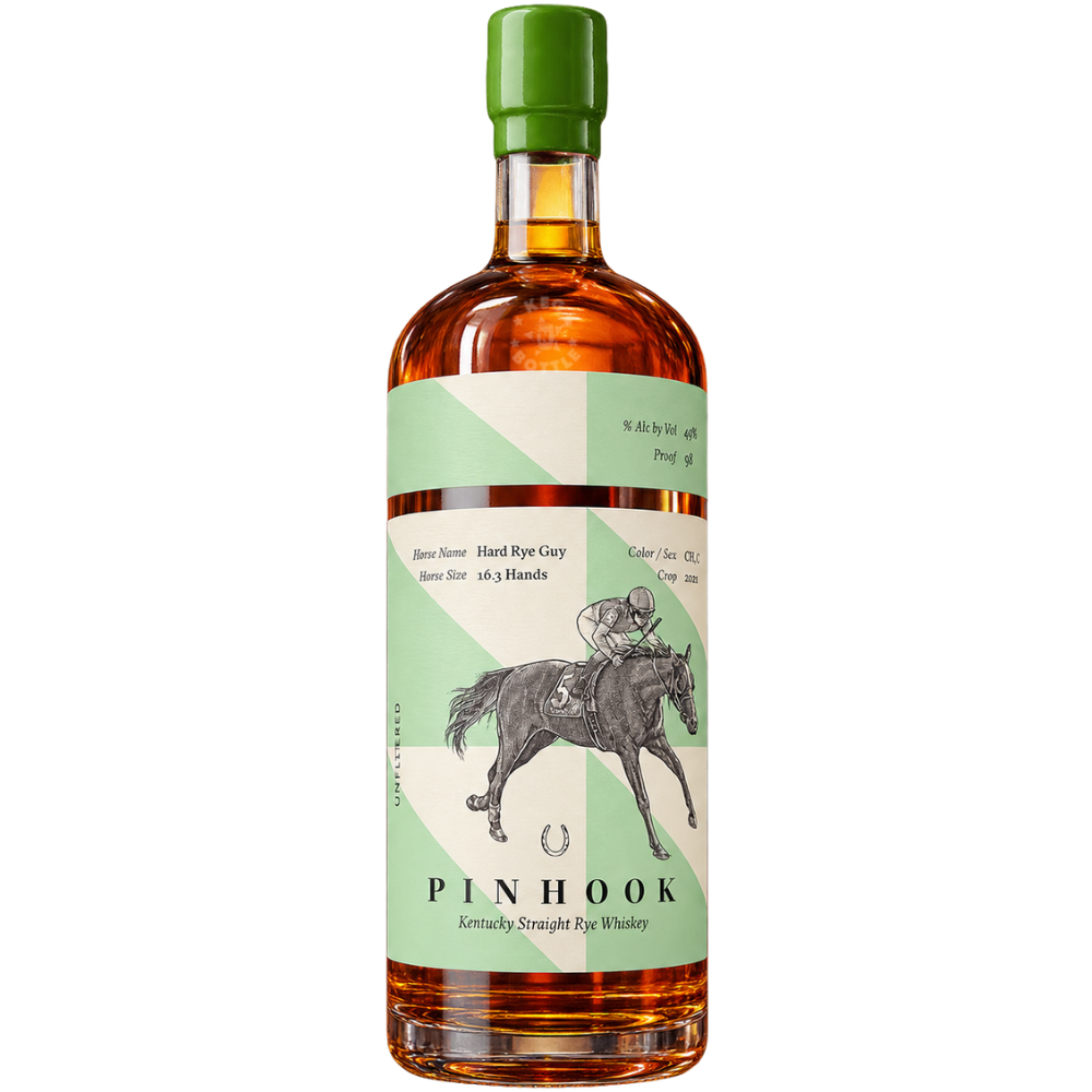Pinhook Hard Rye Guy Kentucky Straight Whiskey | 2021, Unfiltered CH, C 98 Proof (750mL)