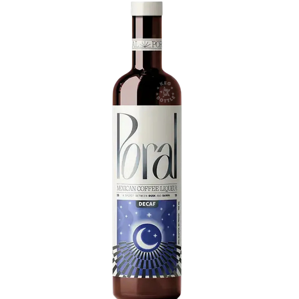 Poral Decaf Mexican Coffee Liqueur 750mL bottle.