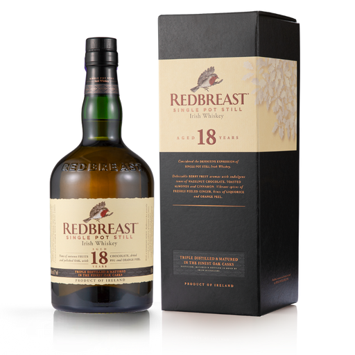 Redbreast 18 Year Irish Whiskey (750mL)