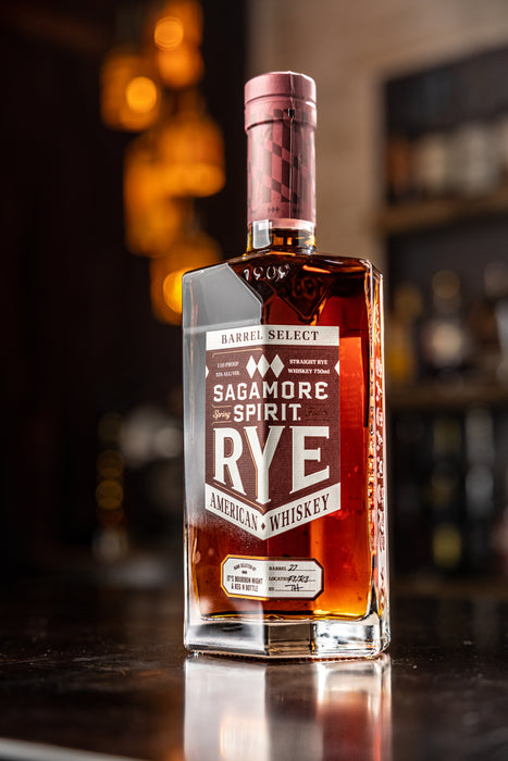 Sagamore Spirit Barrel Select Rye (Mr. Mustache's Wild Rye) - It's Bourbon Night & Keg N Bottle Private Barrel Pick 750 ml
