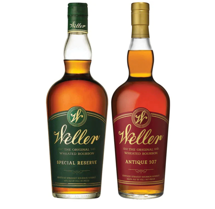 Weller Combo Pack Antique 107 & Special Reserve Wheated Bourbon (2 x 750 ml)