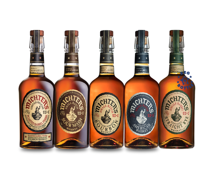 Michter's US*1 Toasted Barrel Finish Bourbon Combo Pack (5x750mL)