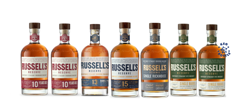 Ultimate Russell's Reserve 15 Year Bourbon Whiskey Combo Pack (7x750mL)