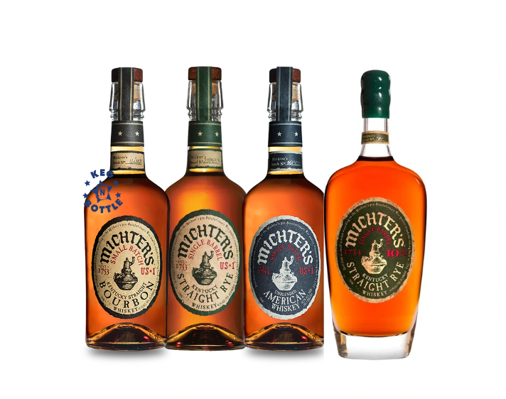 Michter's 10 Year Rye Combo Pack Whiskey (4x750mL)