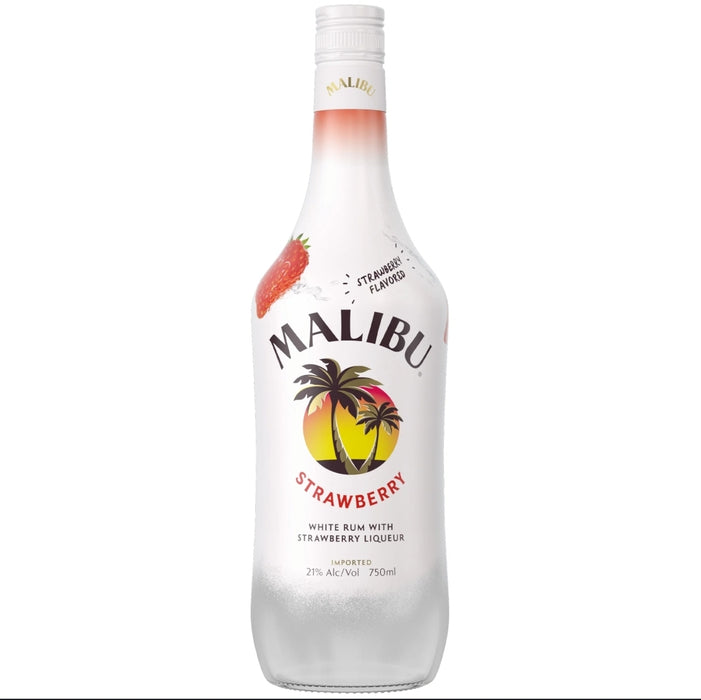 Malibu Strawberry Rum (750 ml)