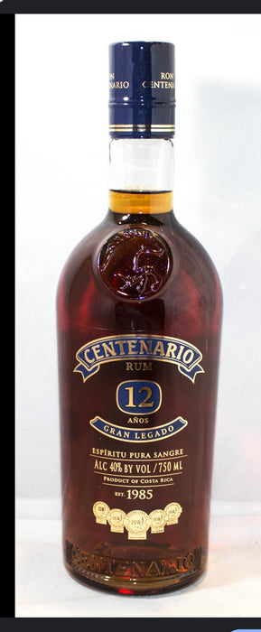 Centenario 12 Anos Gran Legado Rum (750 ml)