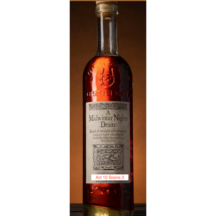 High West A Midwinter Nights Dram Act 10 Scene 3 (750 ml)