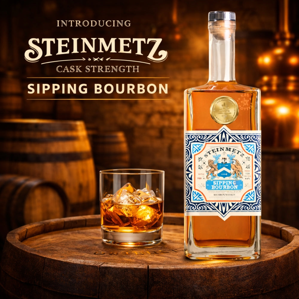 Steinmetz Cask Strength Sipping Bourbon Whiskey (750mL)