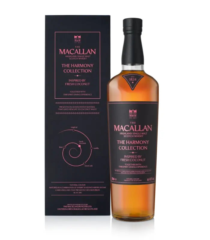 The Macallan The Harmony Collection Inspired by Fresh Coconut Scotch Whiskey (750mL)