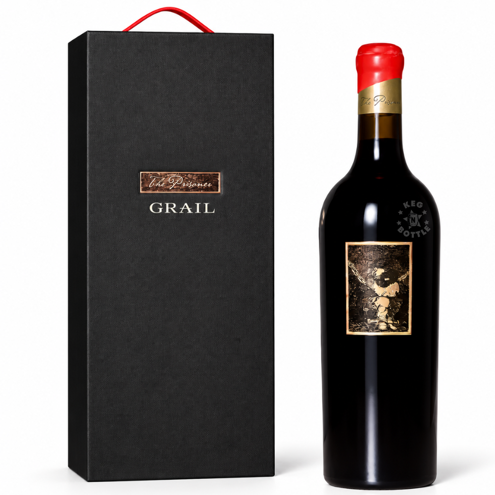 The Prisoner Grail 750mL luxury Napa Valley red blend with premium presentation box.