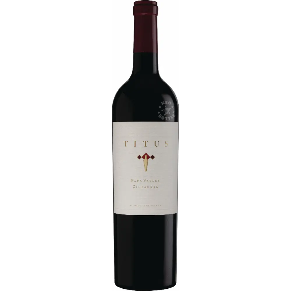 Titus Zinfandel Napa Valley California Red Wine 750mL bottle.