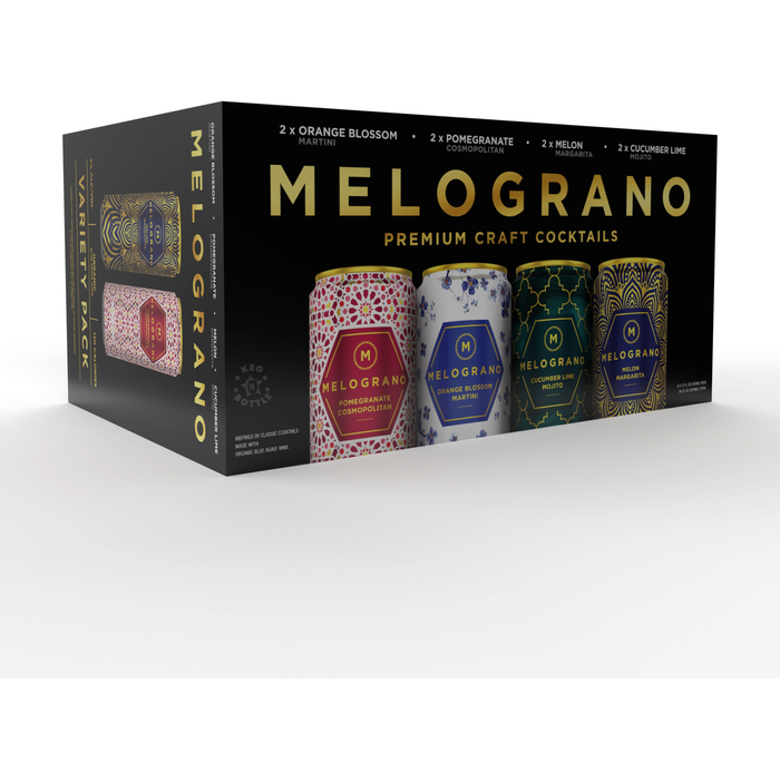 Melograno Craft Cocktails Variety Pack (8 Pack)