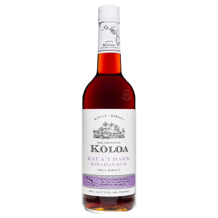 Koloa Kauaʻi Dark Rum (750 ml)