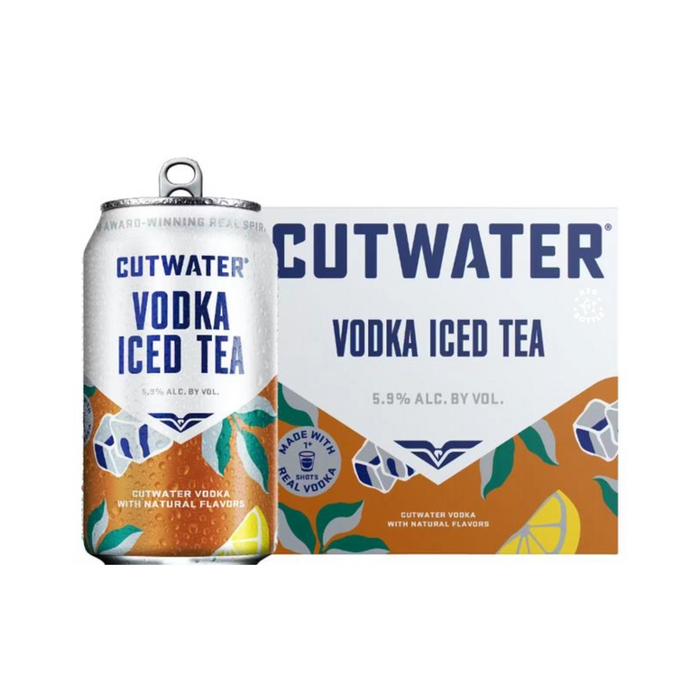 Cutwater Vodka Iced Tea Cocktail (4 Pack)