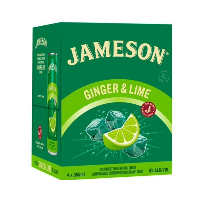 Jameson Ginger & Lime Cocktail (4 Pack)