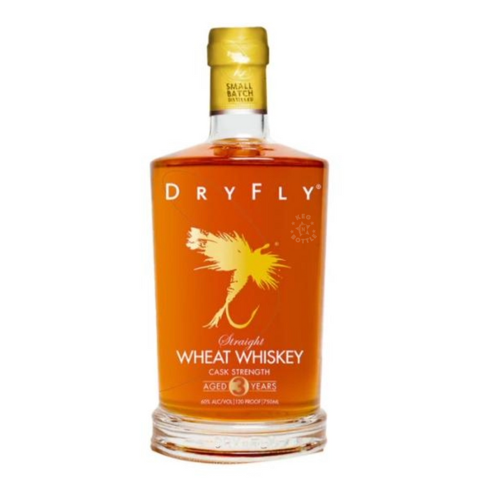 Dry Fly Cask Strength Washington Wheat Whiskey (750 ml)