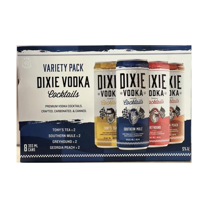 Dixie Vodka Cocktail Mixed Pack (8 Pack)