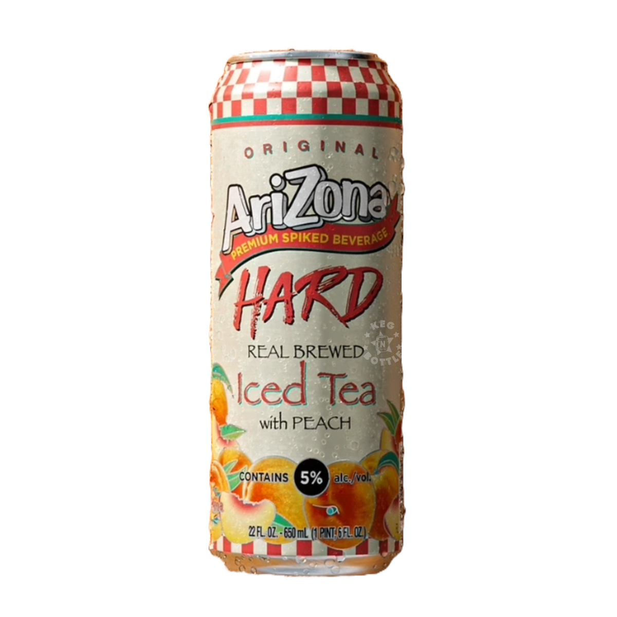Arizona Hard Peach Iced Tea (12 Pack) — Keg N Bottle