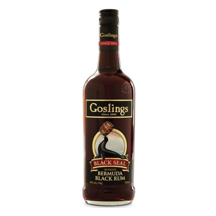 Goslings Black Seal Bermuda Black Rum (750 ml)