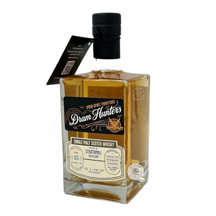 Dram Hunters Strathmill Distillery 15 Year Single Malt Scotch Whisky (700 ml)