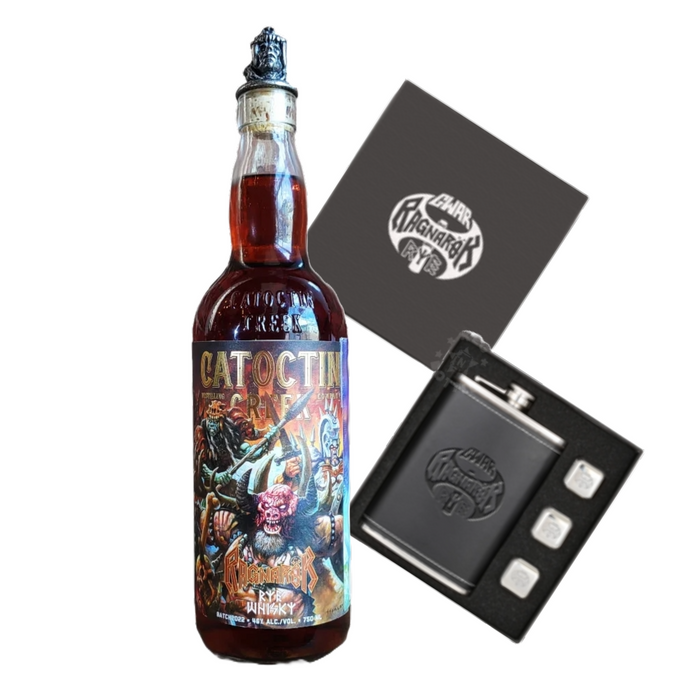 Gwar x Ragnarok Rye Flask Holiday Bundle (750 ml)