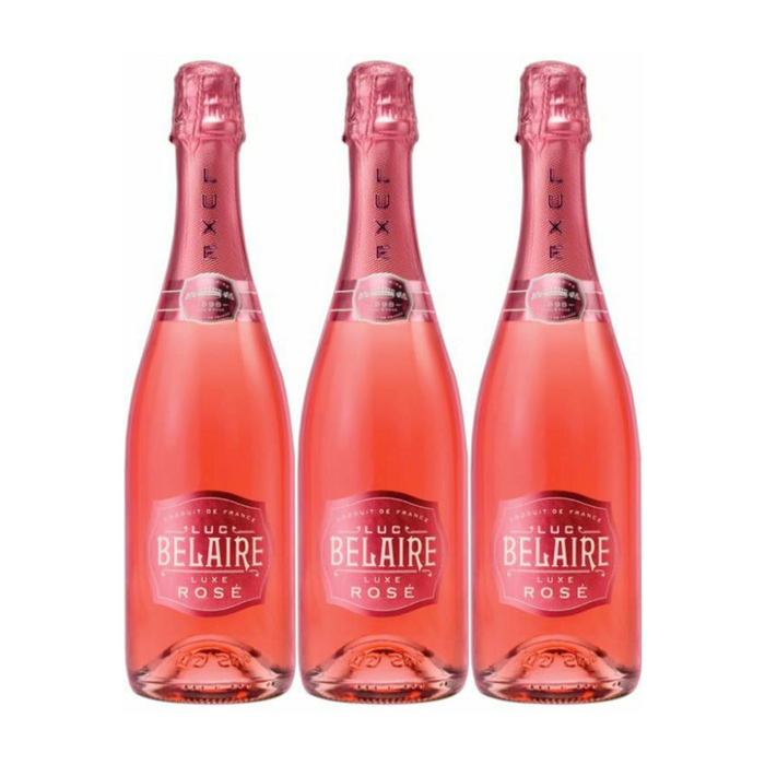 Luc Belaire Luxe Rose (3 x 750 ml)