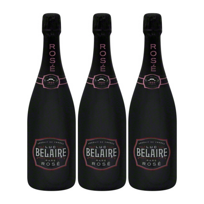 Luc Belaire Rare Rosé (3 x 750 ml)