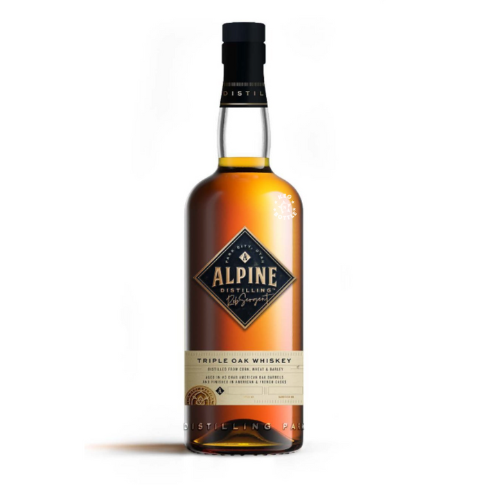 Alpine Distilling Triple Oak Whiskey (750 ml)