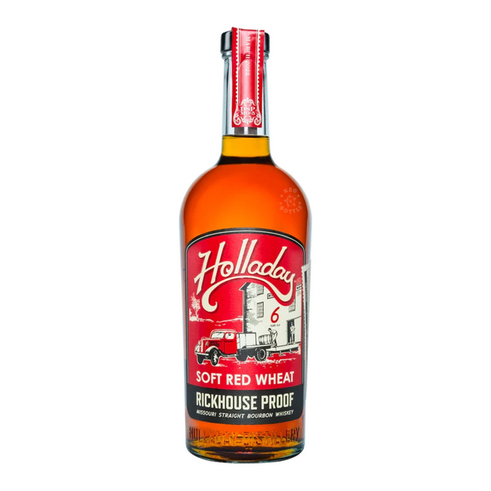 Ben Holladay Soft Red Wheat Rickhouse Proof Bourbon (750 ml)