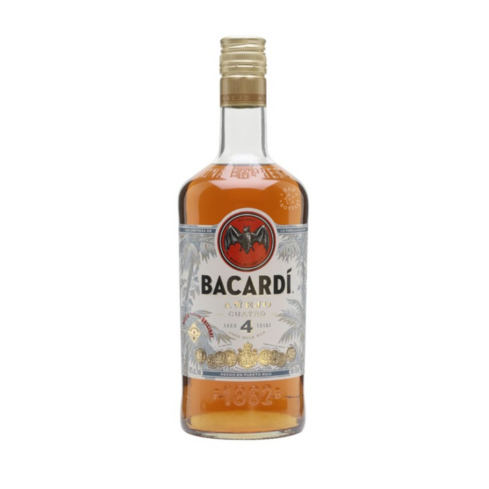 Bacardi Anejo Cuatro Rum (750 ml)