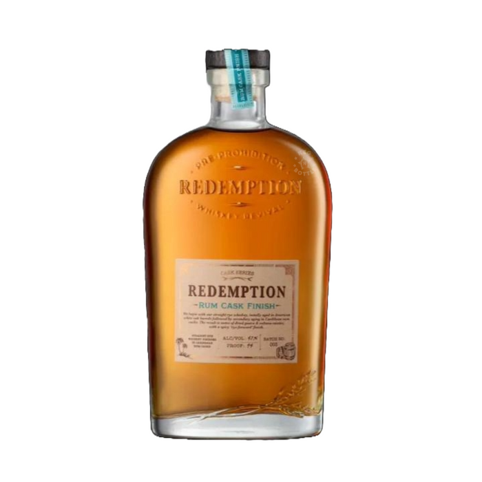 Redemption Rum Cask Finish Whiskey (750 ml)